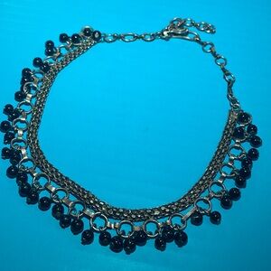 Authentic Y2K Vintage dangly beaded adjustable choker